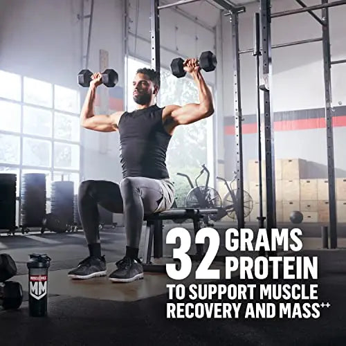 Muscle Milk Gainer Protein Powder, Chocolate, 32g Protein, 5 Pound Muscle Milk Au supplements