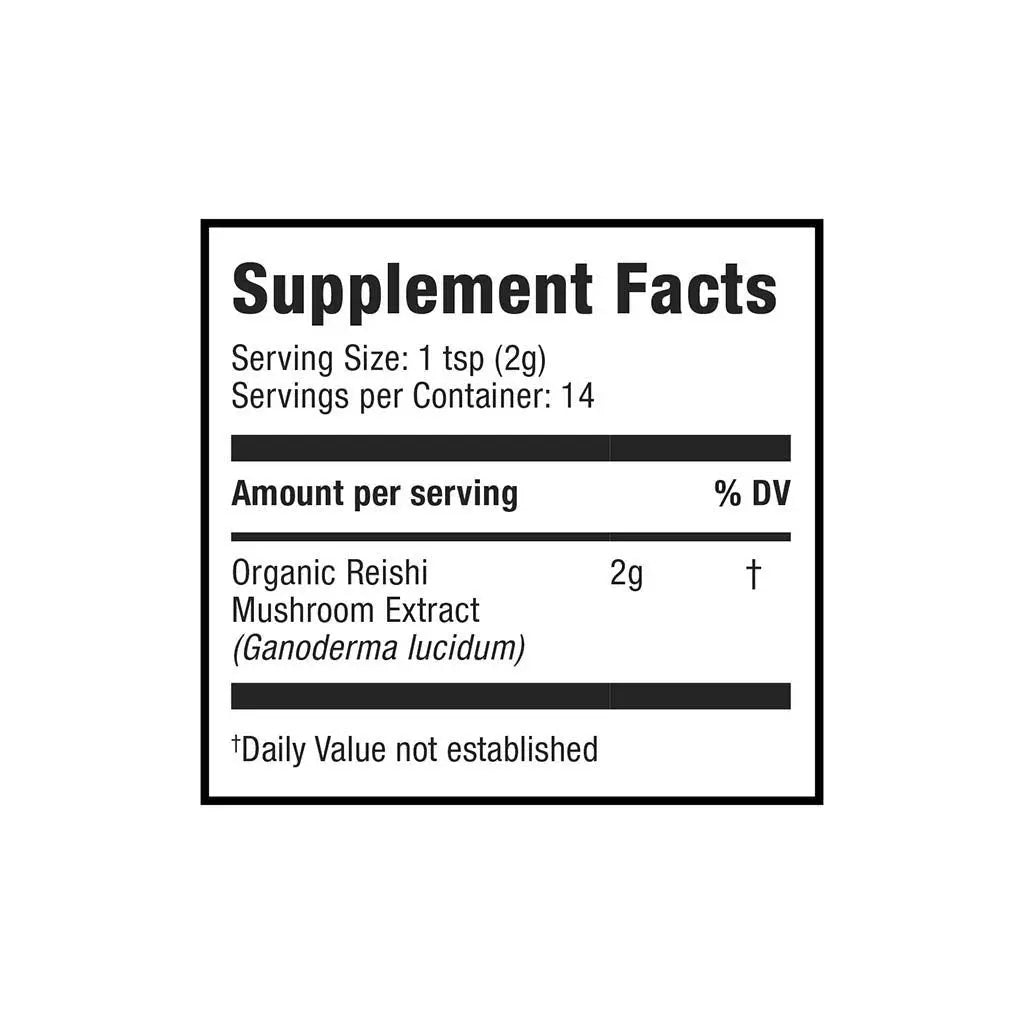 Reishi by Moon Juice - Organic Reishi Mushroom Powder Extract (700mg 1,3 and 1,6 Beta-Glucans per Serving) - Supports Mood, Concentration & Healthy Immune System - Vegan, Non-GMO (1.3oz) Moon Juice Au supplements
