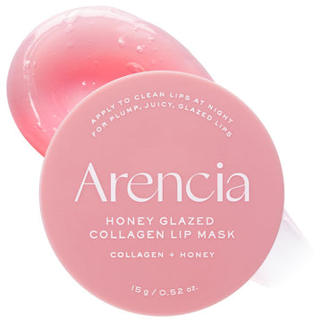 Arencia Honey Glazed Collagen Lip Mask, Overnight Lip Treatment with Collagen and Honey, 0.52 oz ARENCIA Au supplements