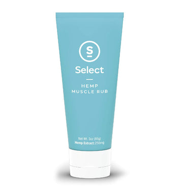 Select S Hemp Muscle Rub - Hemp Rub 3oz, 250m Select S Au supplements