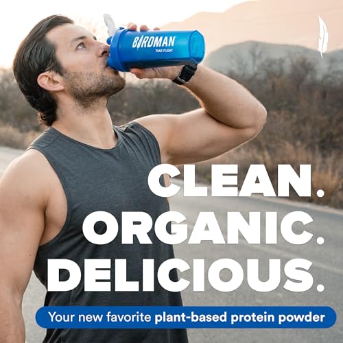 BIRDMAN Falcon Organic Vegan Protein Powder Vanilla, 24g Protein, Sugar Free, Probiotics BIRDMAN Au supplements