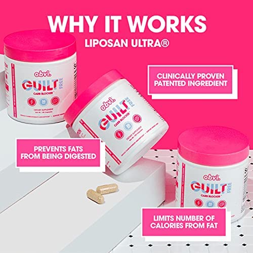 Obvi Guilt Free Carb Blocker, Block Carb Absorption, Support Weight Loss, Healthier Nails Obvi Au supplements