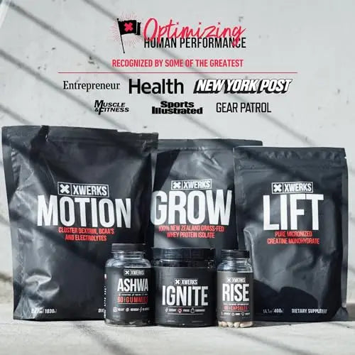 Xwerks Grow 100% New Zealand Grass-Fed Whey Protein - 25g of Pure Isolate Protein Xwerks Au supplements
