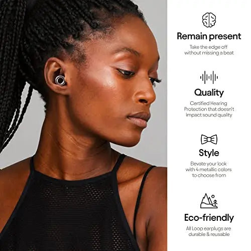 Loop Experience Ear Plugs for Concerts – High Fidelity Hearing Protection Loop Au supplements