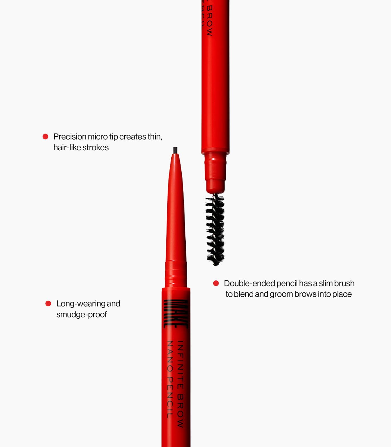 MAKE Beauty Nano Brow, Micro Eyebrow Pencil. Long-Lasting Smudgeproof Eye Brow Makeup for Hairlike Lines. Precision Liner for Natural-Looking Eyebrows - Shade, Warm Taupe MAKE Au supplements
