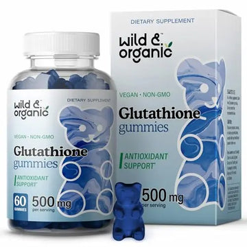Wild & Organic Glutathione Gummies - Reduced Glutathione for Liver Cleanse & Antioxidants Wild & Organic Au supplements