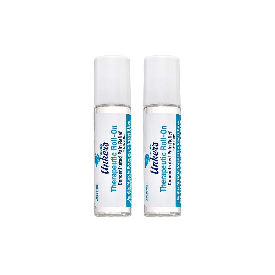 Unker's Therapeutic 0.25 oz. Roll-on 2-Pack.Convenient Travel Size., Clear Unker's Au supplements