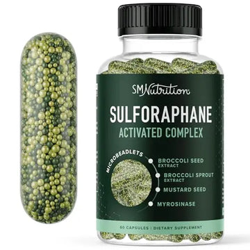 20MG Sulforaphane | From Broccoli Sprouts & Seed Extract | 565MG Microbeadlet SMNutrition Au supplements