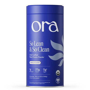 Ora Organic Plant-Based Protein Powder - 23g Protein for Women and Men - Vanilla Flavor 20 Servings, Vegan, Clean Protein Ora Organic Au supplements