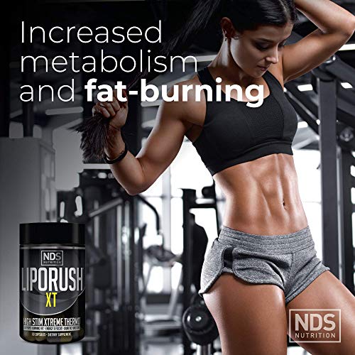 LIPORUSH NDS Nutrition XT - Concentrated Thermogenic with L-Carnitine & Teacrine LIPORUSH Au supplements