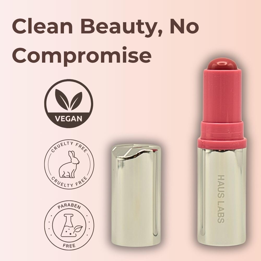 Haus Labs Color Fuse Longwear Hydrating Glassy Lip + Cheek Blush Balm Stick - Glassy Rosette Haus Laboratories Au supplements
