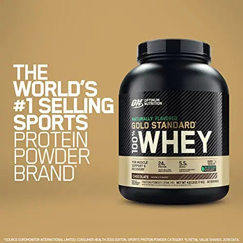 Optimum Nutrition Gold Standard 100% Whey Protein Powder 4.8 (Packaging May Vary) Optimum Nutrition Au supplements