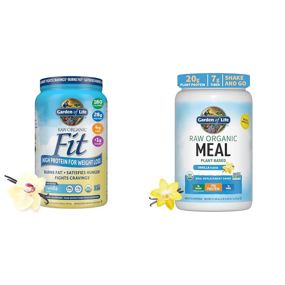 Garden of Life Raw Organic Fit Vegan Protein Powder Vanilla & Vegan Protein Powder Garden of Life Au supplements