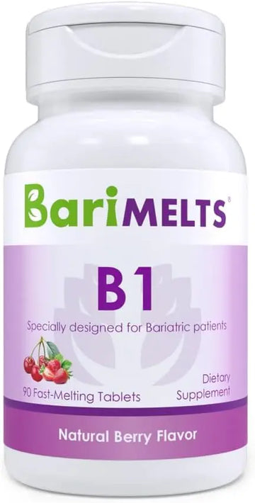 BariMelts B1, Dissolvable Bariatric Vitamins, Sugar-Free, Natural Berry Flavor BariMelts Au supplements