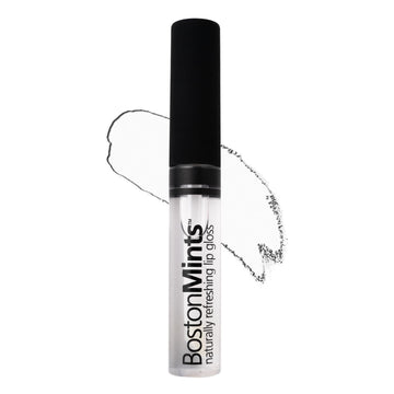 Healthy, Naturally Lip Plumping Clear LipGloss, Southie Pout (.25oz) - Vegan, Plant-Based ingredients. Cooling Mint Enhances Fullness, while Avocado Oil and Jojoba provides lasting Hydration. Boston Mints Au supplements
