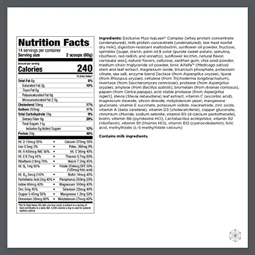 Isagenix IsaLean Shake - Meal Replacement Protein Shake Supports Healthy Weight & Muscle Isagenix Au supplements