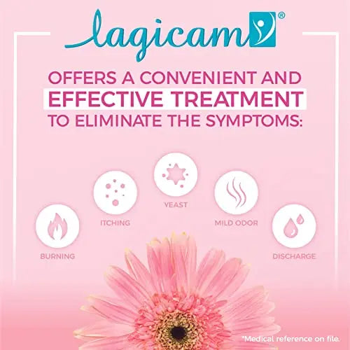 Lagicam Vaginal Yeast Infection, Antifungal 3 Day Miconazole Nitrate Treatment Cream, Relief for Itching LAGICAM V Au supplements