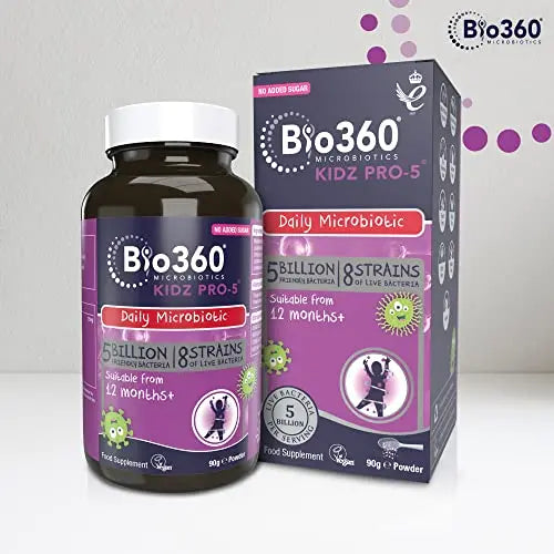 Natures Aid Bio360 Kidz Pro-5 (5 Billion Bacteria) from Natures Aid, Children's Microbiotic natures aid Au supplements