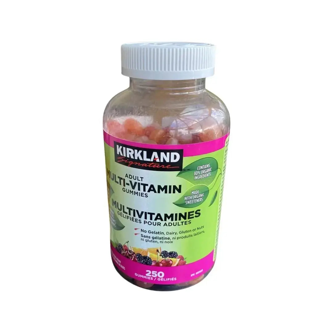 Kirkland Signature Adult Multi-Vitamin Gummies, 250 Gummies KIRKLAND Au supplements