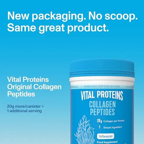 Vital Proteins Collagen Peptides Powder Supplement (Type I, III), Unflavored Hydrolyzed Collagen-Hair VITAL PROTEINS Au supplements
