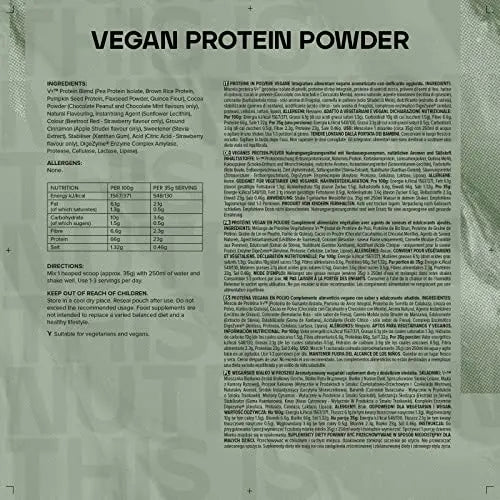 Bulk Vegan Protein Powder, White Chocolate Coconut, 500 g Bulk Au supplements