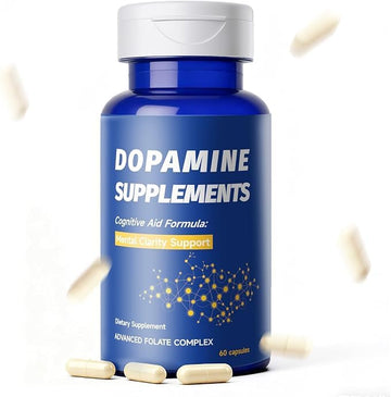 Dopamine Brain Supplement with L-Tyrosine 650mg | Cognitive Function, Focus & Mood Support | Neurotransmitter & Mental Energy Booster | 60 Capsules FW ZONE Au supplements