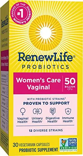 Renew Life Women's Probiotic Capsules, 50 Billion CFU Guaranteed, Supports pH Balance Renew Life Au supplements