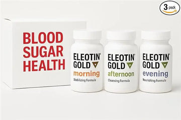 Eleotin Gold Capsules Value Pack Set for Balanced Metabolic Health | Healthy Circulation | Premium Herbal Ingredients | 3 Bottles of Different Formula | 60 Capsules Each Eleotin Au supplements