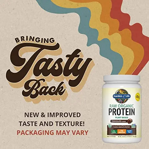 Garden of Life Vegan Protein Powder - 22g Raw Plant Protein, BCAAs, Probiotics Garden of Life Au supplements