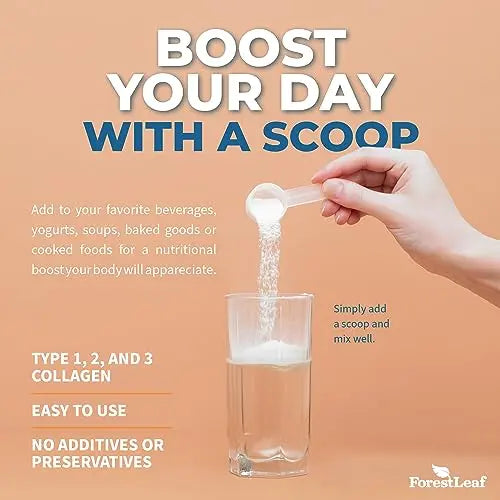 Collagen Peptides Powder Unflavored - Hydrolyzed Collagen Protein ForestLeaf Au supplements