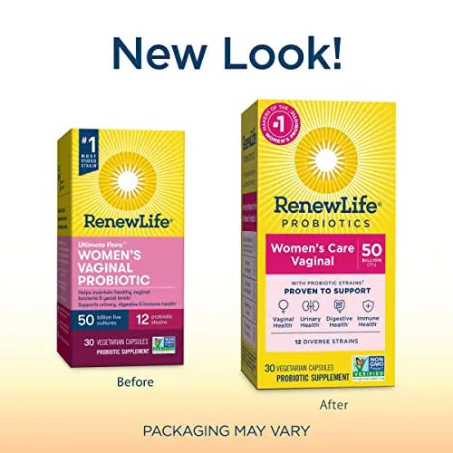 Renew Life Women's Probiotic Capsules, 50 Billion CFU Guaranteed, Supports pH Balance Renew Life Au supplements