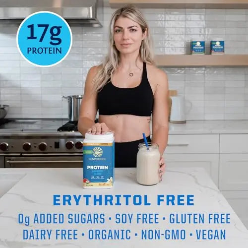 Vegan Protein Powder Plant-based Protein Powder USDA Organic | BCAA Amino Acids Sunwarrior Au supplements