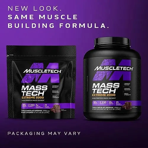 Muscletech Mass Gainer Mass-Tech Extreme 2000, Muscle Builder Whey Protein Powder MuscleTech Au supplements