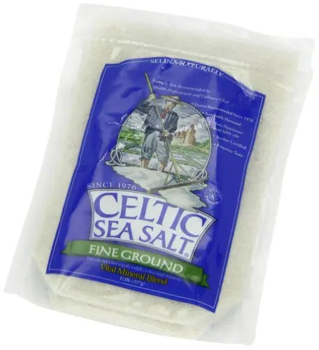 Celtic Sea Salt, Fine Ground, 8 Ounce, 0.5 Pound (Pack of 1) Celtic Sea Salt Au supplements