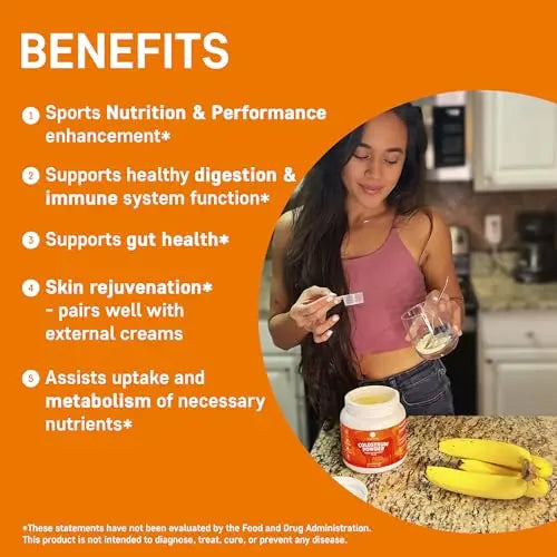 Pure Velvet Colostrum Powder for Gut Health, Bloating, Hair Growth, Immune Support Pure Velvet Au supplements