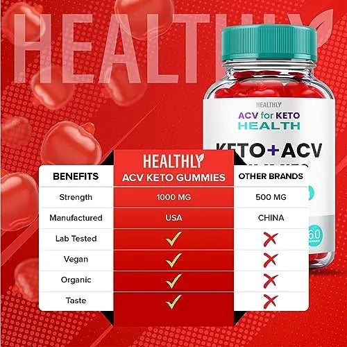 (2 Pack) Acv for Keto Health Gummies - Official Formula, Vegan - Acv for Keto Health Gummies Healthly Au supplements