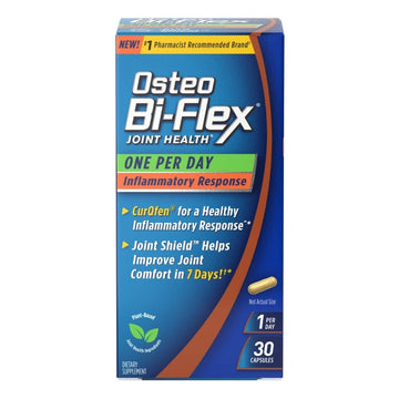 Osteo Bi-Flex One Per Day + Inflammatory Response Joint Health Supplement, Capsules, 30 Ct Osteo Bi-Flex Au supplements