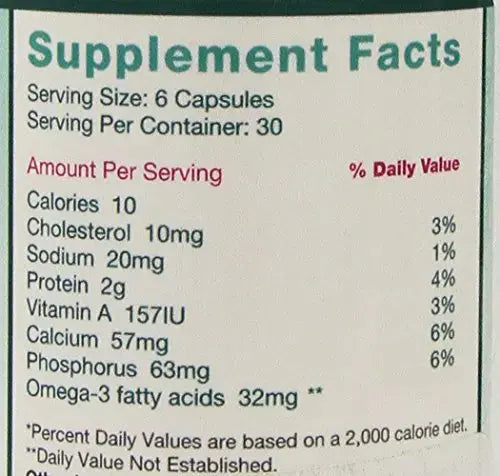 Seacure 180 Capsules Proper Nutrition Au supplements