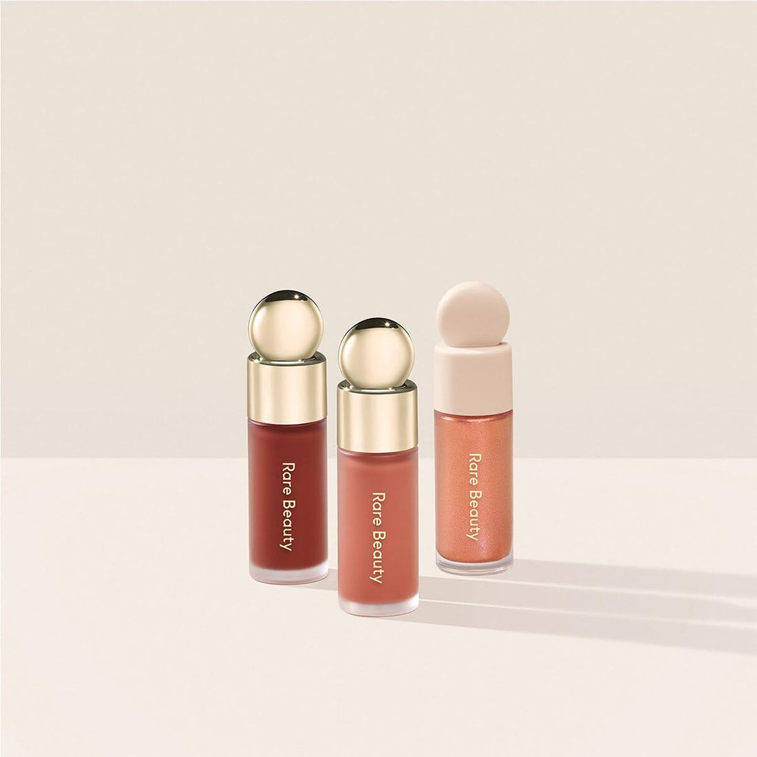 Rare Beauty Limited Edition Mini Blush & Luminize Trio - Beloved - Virtue - Enliven - New In Box Rare Beauty Au supplements