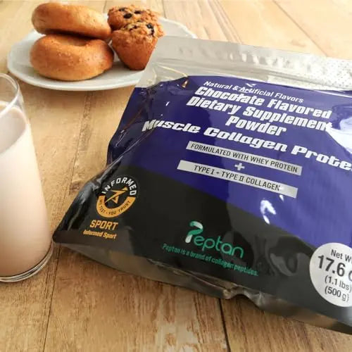 Muscle Colllagen Protein Collagen Peptides Powder Chocolate Flavored Dietary Supplement Muscle Collagen Au supplements