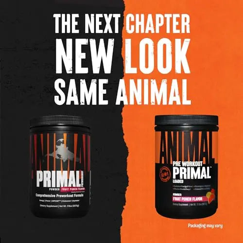 Animal Primal Muscle Hydration + Preworkout Powder – Contains Beta Alanine, 3DPump Animal Au supplements
