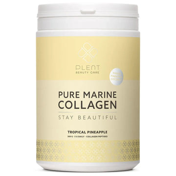 Plent Pure Marine Collagen Tropical Pineapple - Stay Beautiful - 5G Daily - Collagen Peptides - 300g Plent Au supplements