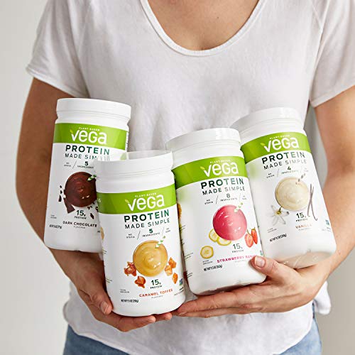 Vega Protein Made Simple, Dark Chocolate - Stevia Free Vegan Protein Powder Vega Au supplements