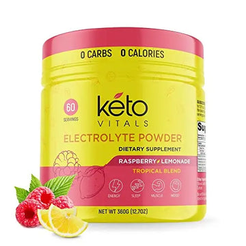 Keto Vitals Electrolytes Powder - Sugar Free Keto Electrolytes Powder with Potassium Keto Vitals Au supplements