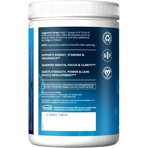 MRM Nutrition Driven Pre-Workout Powder | Blood Orange Flavored | 125mg Caffeine MRM Au supplements