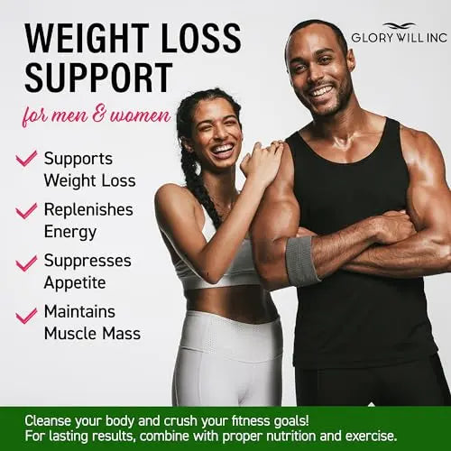 Glory Will Inc Weight Loss Drops Natural Detox Made in USA - Diet Drops for Fat Loss healthsupps.co.uk Au supplements