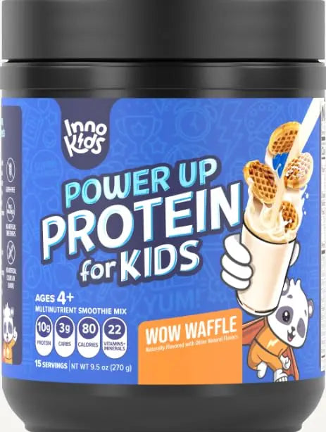 InnoSupps Power Up Protein for Kids Wow Waffle Flavor: Delicious Whey Nutrition InnoSupps Au supplements