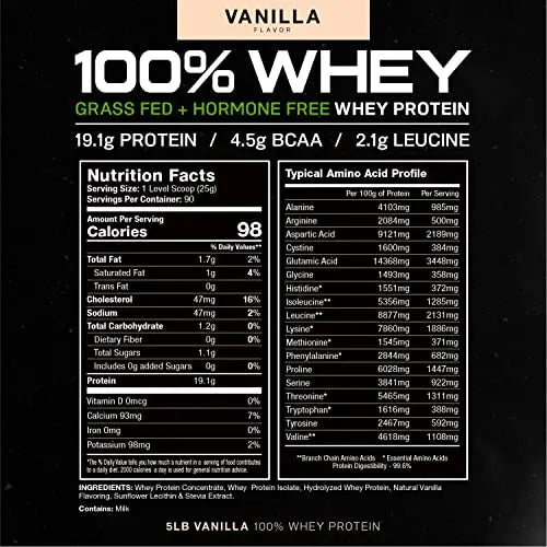 Muscle Feast 100% Grass-Fed Whey Protein, Pastured Raised Hormone Free All Natural Muscle Feast Au supplements